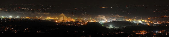 Industriální fotografie z železáren